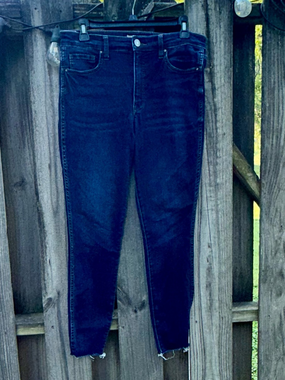 Kut from the Kloth Connie Fab Ab Ankle Skinny Dark Wash High-Rise Skinny Jeans